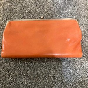 Orange HOBO Wallet